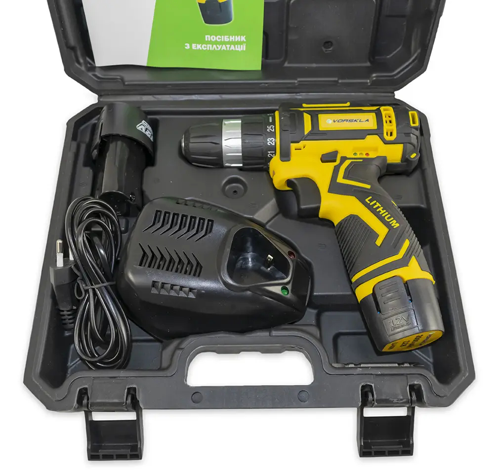 Акумуляторний шурупокрут Vorskla ПМЗ 12/2-2000 Li