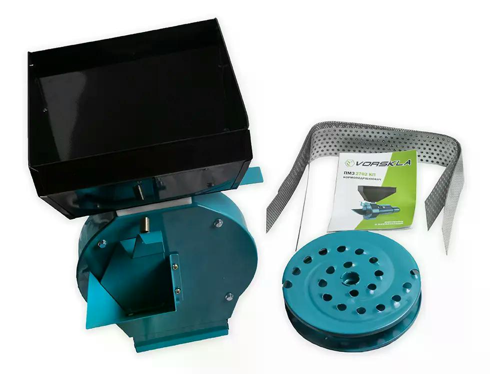 Кормоподрібнювач електричний Vorskla ПМЗ 2702 КП (з терткою для коренеплодів)
