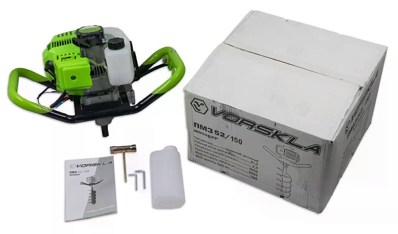 Мотобур Vorskla ПМЗ 52/150 (без шнека в комплекті)