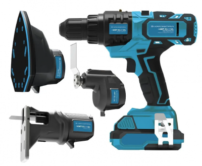 Мультиінструмент акумуляторний Kraissmann 4 AMT-S1 20UL