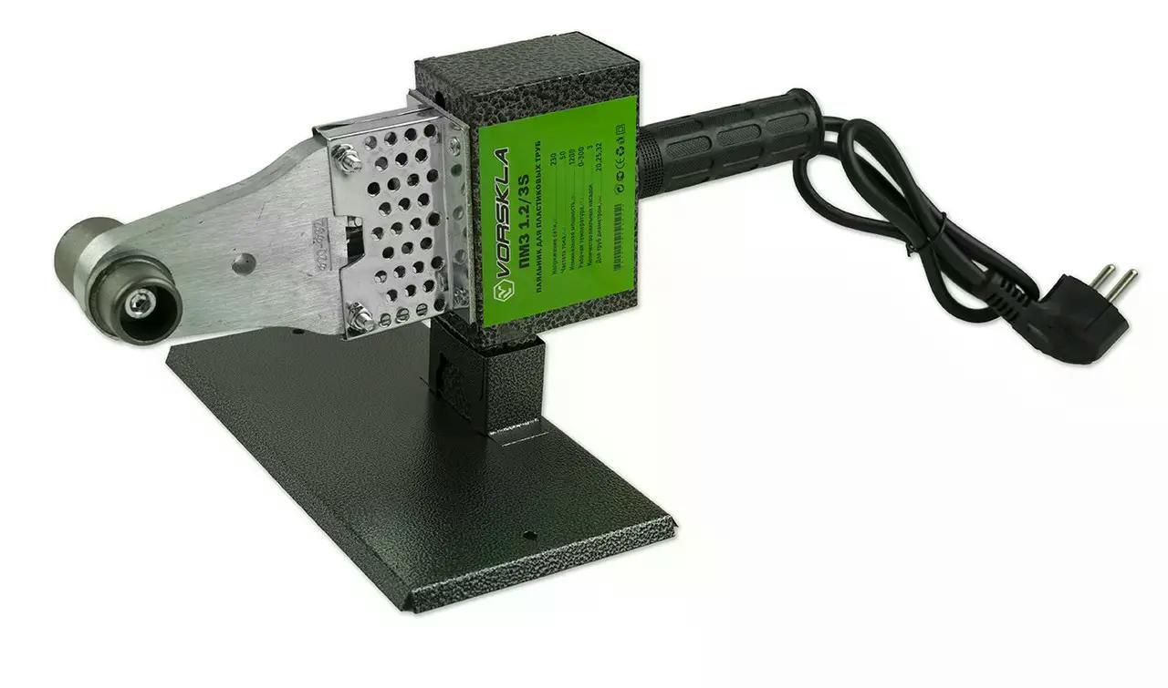 Паяльник для пластикових труб Vorskla ПМЗ 1,2/3S (в комплекті різак для труб)